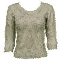 Origami - Queen Three Quarter Sleeve - Solid Silver