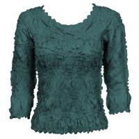 Origami - Queen Three Quarter Sleeve - Solid Teal