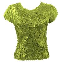 Origami - Queen Cap Sleeve - Solid Leaf Green