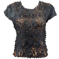 Origami - Queen Cap Sleeve - Black - Taupe