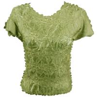 Origami - Queen Cap Sleeve - Celery - Lemon