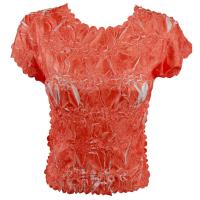 Origami - Queen Cap Sleeve - Melon - White