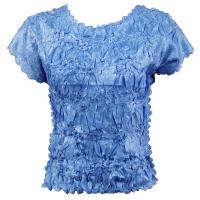 Origami - Queen Cap Sleeve - Solid Denim
