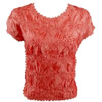 Origami - Queen Cap Sleeve - Solid Melon