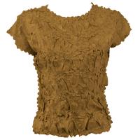 Origami - Queen Cap Sleeve - Solid Taupe