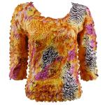 Abstract Zebra Orange-Pink