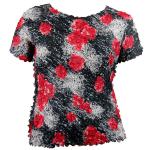 Origami Petal Shirts - Queen Cap Sleeve - Spray of Roses