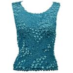 Pinpoint Coin - Sleeveless - Teal