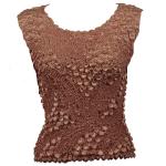 Pinpoint Coin - Sleeveless - Chocolate