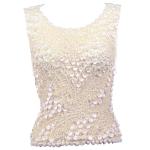 Pinpoint Coin - Sleeveless - Off White