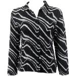 Magic Crush Silky Touch Blouse - Ribbon Black-White