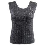 Magic Crush Silky Touch Sleeveless - Solid Black