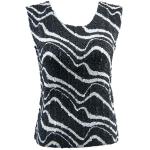 Magic Crush Silky Touch Sleeveless - Ribbon Black-White