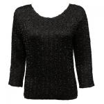 Magic Crush Silky Touch Three Quarter - Solid Black