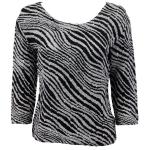 Magic Crush Silky Touch Three Quarter - Zebra Stripe