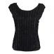 Magic Crush Silky Touch Two-Ply Cap - Solid Black