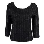 Magic Crush Silky Touch Two-Ply TQ - Solid Black