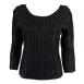 Magic Crush Silky Touch Two-Ply TQ - Solid Black