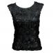 Origami Sleeveless - Solid Black