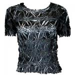 Origami Short Sleeve - Black-White