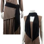 Magic Slinky Sash/Scarf - Solid Black