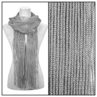 Scarves - Metallic 3117 - Silver