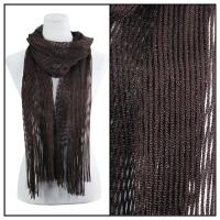 Scarves - Metallic 3117 - Brown
