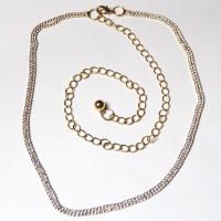 Belts - Metal and Chain - 7116 - Gold