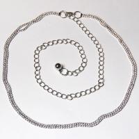 Belts - Metal and Chain - 7116 - Silver