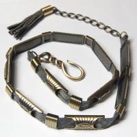 Belts - Metal and Chain - 9048 - Grey