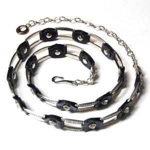 8709 Belts - Metal & Chain* L6059 - Black - 
