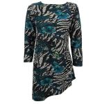 Zebra Floral - Teal