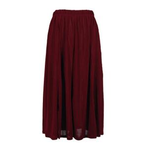Wholesale 1177 - Slinky Travel Skirts Wine - One Size Fits Most