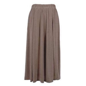 Wholesale 1177 - Slinky Travel Skirts Taupe - One Size Fits Most
