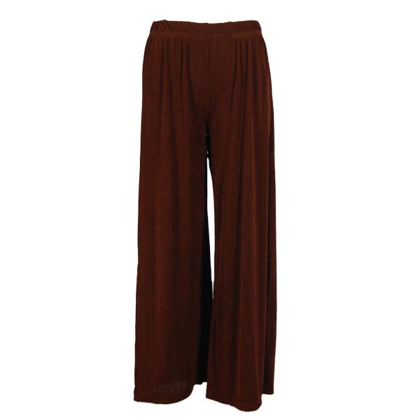 Wholesale 1178 - Slinky Travel Pants and More Brown Plus - 27 inch inseam (XL-2X)