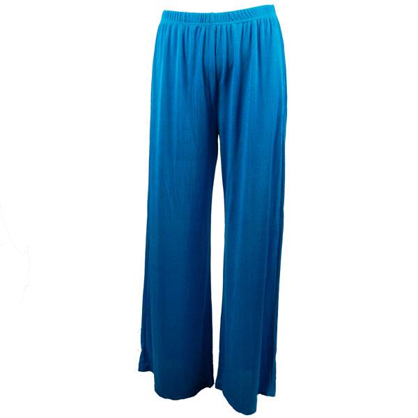 Wholesale 1178 - Slinky Travel Pants and More Turquoise - 27 inch inseam (S-L)