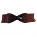 Bow Clip - Brown
