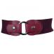 Double Button - Plum