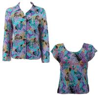 Twin Sets Silky Touch - Blouse / Cap Sleeve - Tropical Breeze