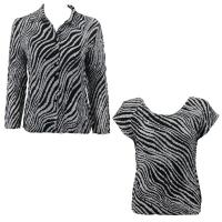 Twin Sets Silky Touch - Blouse / Cap Sleeve - Zebra