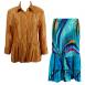 Solid Gold - Half Moon Blue-Yellow Skirt