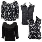 Ribbon Black-White - Black