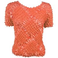 Spike Diamond Short Sleeve - Salmon