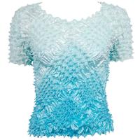 Spike Diamond Short Sleeve - Variegated Ice Blue