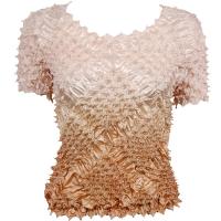 Spike Diamond Short Sleeve - Variegated Taupe