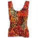 Abstract Zebra Red - Orange