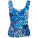 Abstract Paint Splatter - Blue