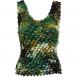 Floral - Green-Gold
