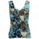 Abstract - Sky Blue-Ivory