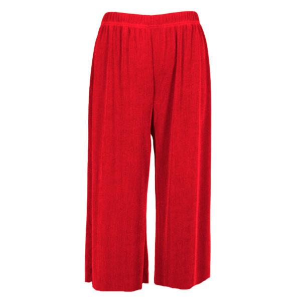 Wholesale 1248 - Slinky TravelWear Capris Red - One Size Fits Most